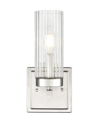 Iversen 5" Wide 1-Light Vanity - Brushed Nickel