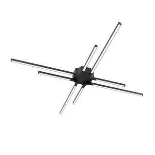 32 Inch Star LED Flush Mount