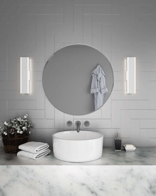 24 Inch Rectangular LED Wall Sconce