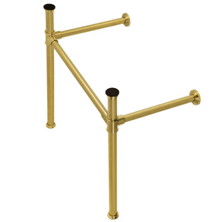 Fauceture 25.19 Inch Console Sink in Brushed Brass