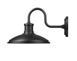 Calhoun 10" High 1-Light Outdoor Wall Sconce - Textured Black
