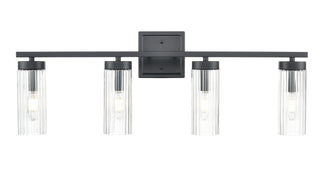 Iversen 29.75" Wide 4-Light Vanity - Matte Black