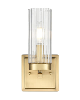 Iversen 5" Wide 1-Light Vanity - Vintage Brass