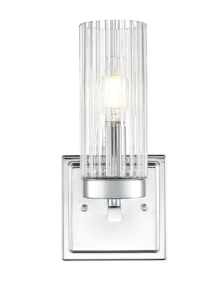 Iversen 5" Wide 1-Light Vanity - Polished Chrome
