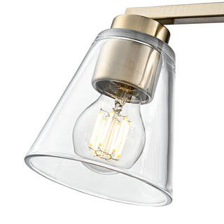 Strayhan 22" 3-Light Vanity - Modern Gold