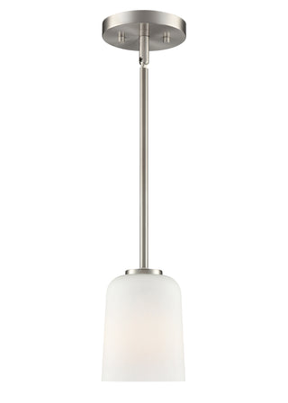 Laphia 5" Wide 1-Light Pendant - Brushed Nickel