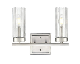 Iversen 12.5" Wide 2-Light Vanity - Brushed Nickel