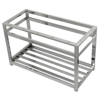 Kingston Commercial 49 Inch Console Sink in Polished Chrome