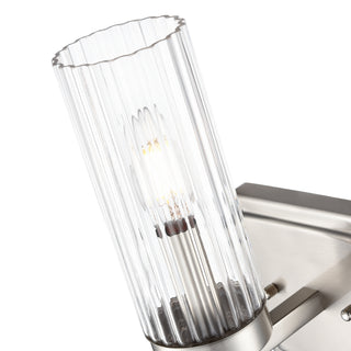 Iversen 5" Wide 1-Light Vanity - Brushed Nickel