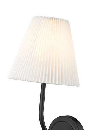 Ami 7.25" Wide 1-Light Wall Sconce - Matte Black