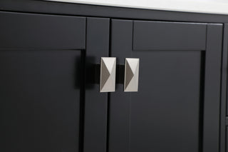 36 inch Single Bathroom Vanity in Black