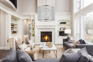 Madison 12 light polished nickel Chandelier Clear Royal Cut Crystal