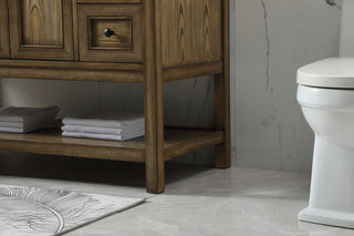 48 inch Single bathroom vanity in driftwood