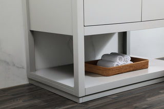 36 inch Single bathroom vanity in grey
