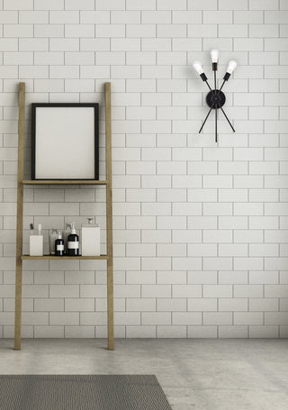 Lucca 11 inch bath sconce in black