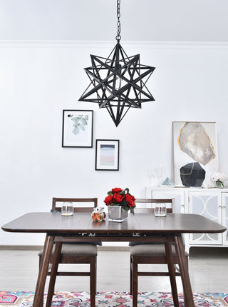 Nocturne 1 light black Pendant