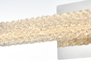 Bowen 24 inch Adjustable LED Wall Sconce in Chrome