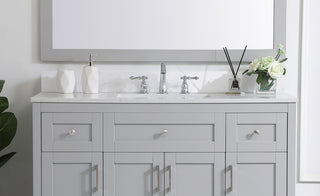 48 inch Backsplash in calacatta white