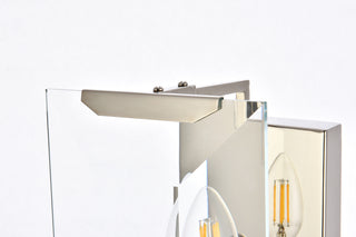 Monaco 1 light Golden Iron Wall Sconce Glass Crystal