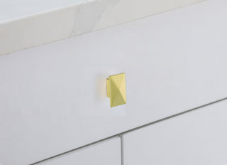 Perry 2" Brushed Gold Rectangle Knob Multipack (Set of 10)