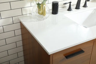 48 inch bathroom vanity in Teak