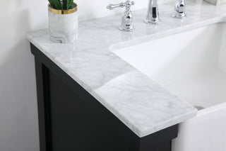 30 inch Single bathroom vanity in black