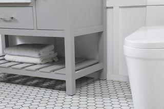 48 inch Single bathroom vanity in grey