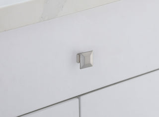 Cecil 1.3" Brushed Nickel Square Knob Multipack (Set of 10)