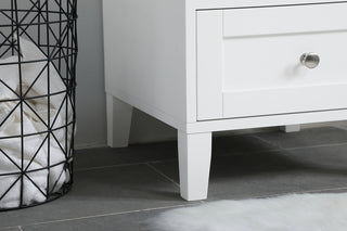 18 inch Single Bathroom Vanity in White