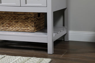 32 inch Single bathroom vanity in grey