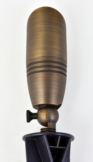 Outdoor Cast Brass spot light 3"w x 8.5"h