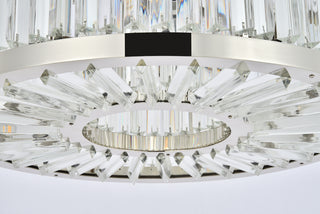 Chelsea 8 light polished nickel Chandelier Clear Royal Cut Crystal