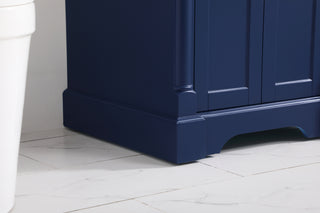 24 inch Single bathroom vanity in  Blue