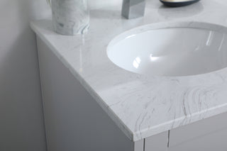 18 inch Single Bathroom Vanity in Grey