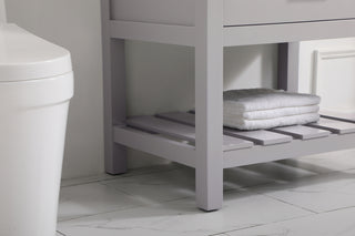 30 inch Single bathroom vanity in grey