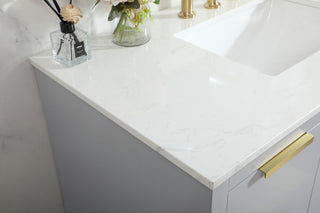 42 inch Single bathroom vanity in grey