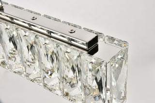 Monroe Integrated LED chip light Chrome Chandelier Clear Royal Cut Crystal