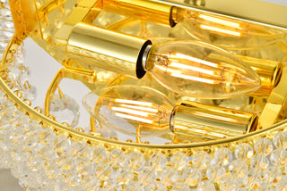 Primo 2 light Gold Wall Sconce Clear Royal Cut Crystal