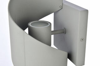 Raine Integrated LED wall sconce  in silver