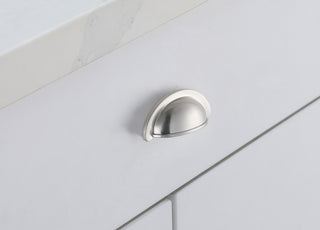 Claude 2-3/4" Center to Center Brushed Nickel Cup Bar Pull Multipack (set of 10)
