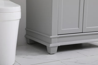 30 inch Single Bathroom Vanity set in Grey