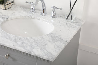 60 inch double bathroom vanity in Grey