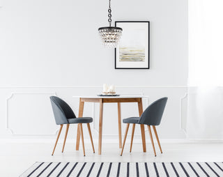 Nordic 4 lights black pendant