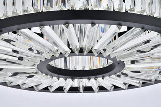 Chelsea 10 light Matte Black Chandelier Clear Royal Cut Crystal