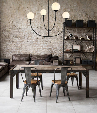 Nyomi 42 inch chandelier in Black