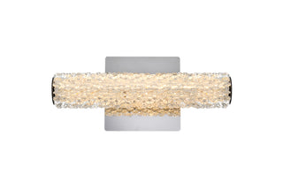 Bowen 12 inch Adjustable LED Wall Sconce in Chrome