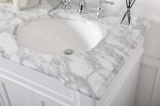 60 inch Double Bathroom Vanity set in White