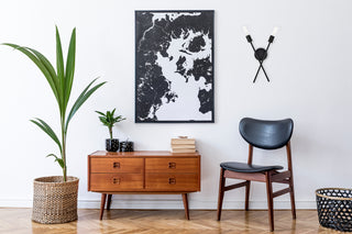 Armin 2 lights wall sconce in black