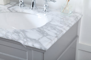 60 inch Double Bathroom Vanity set in Grey