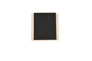 Raine Integrated LED wall sconce  in black